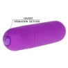 Baile Mini Vibro 10 fonctions 6cm Violet